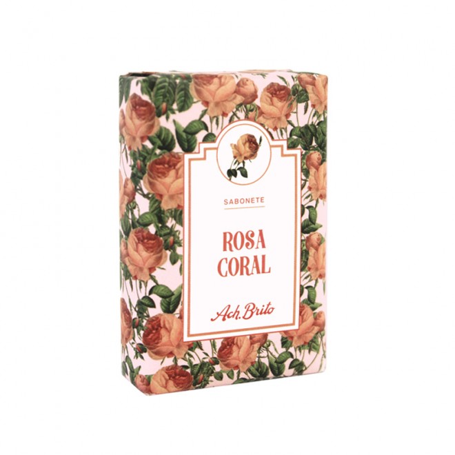 Мыло туалетное Ach. Brito Coral Rose Soap 75 г