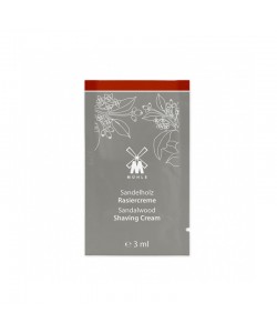 Тестер крема для бритья Muhle Sandalwood Shaving Cream 3 мл