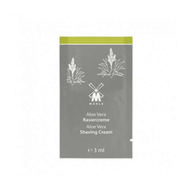 Тестер крема для бритья Muhle Aloe Vera Shaving Cream 3 мл