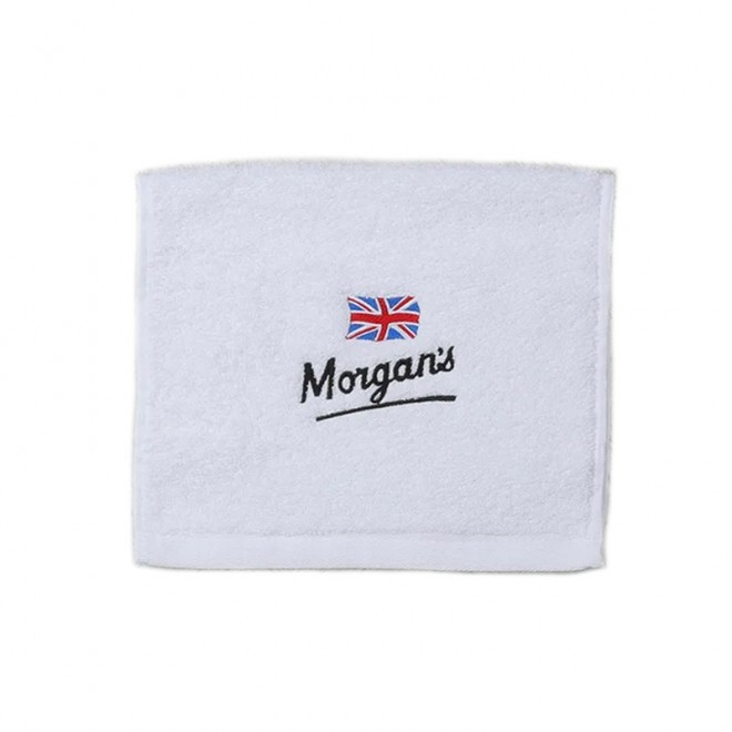 Полотенце для бритья Morgan's Embroidered Small White Towel