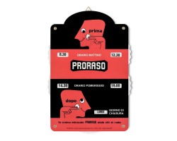 Дверная табличка Proraso Prima & Dopo Opening Hours