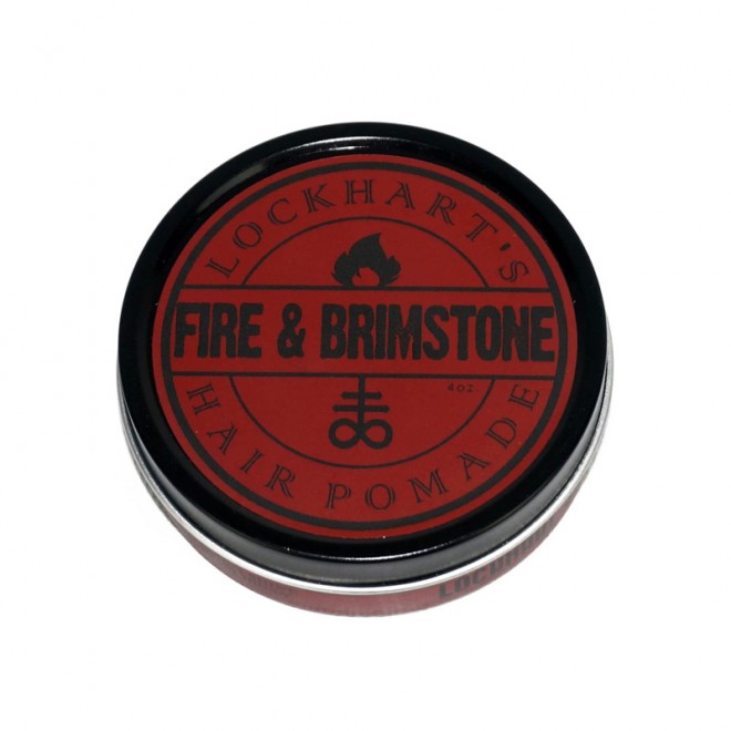 Помада для стилізації волосся Lockhart's Fire & Brimstone Medium Hold Pomade 113 гр