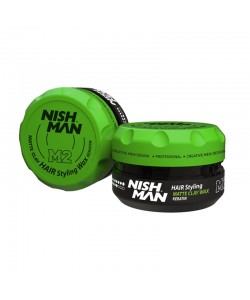 Глина для стилизации волос Nishman Hair Matte Clay M2 100 мл