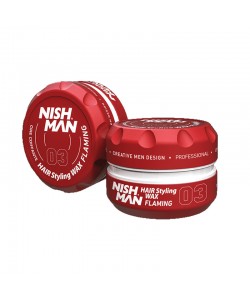 Воск Для Стилизации Волос Nishman Hair Styling Wax 03 Flaming 150 мл