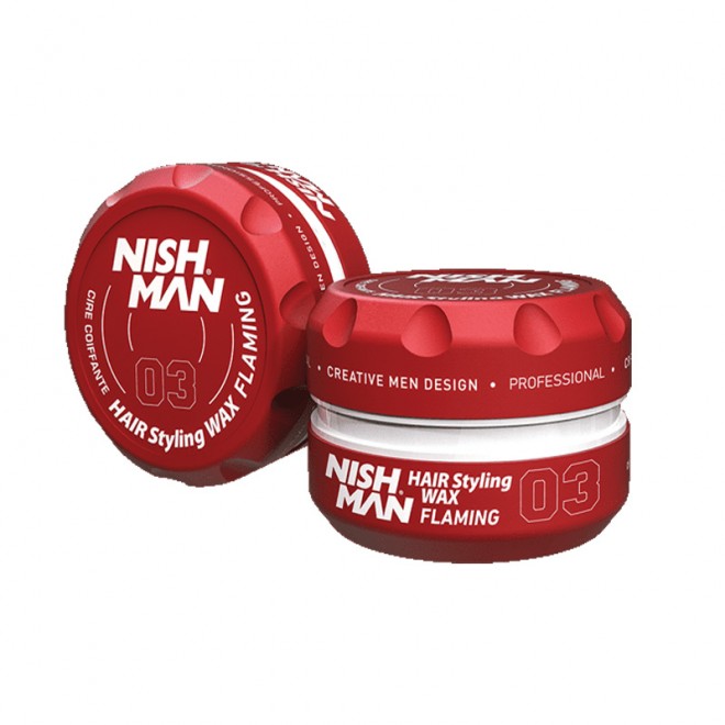 Віск для стилізації волосся Nishman Hair Styling Wax 03 Flaming 150 мл