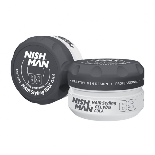 Воск-гель для стилизации волос Nishman Gel Aqua Wax Cola B9 150 мл