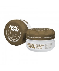 Воск-гель для стилизации волос Nishman Gel Aqua Wax Gold One B7 150 мл