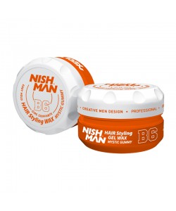 Воск-гель для стилизации волос Nishman Gel Aqua Wax M.Gummy B6 150 мл