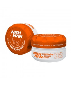 Воск-гель для стилизации волос Nishman Gel Aqua Wax Sport B2 150 мл