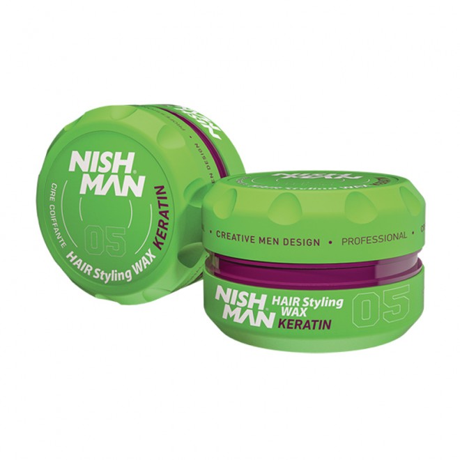 Воск для стилизации волос Nishman Hair Styling Wax Keratine 05 150 мл
