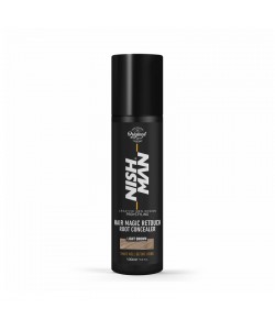 Спрей для маскировки седины Nishman Hair Magic Retouch Root Concealer "Light Brown" 100 мл