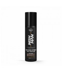 Спрей для маскировки седины Nishman Hair Magic Retouch Root Concealer "Medium Brown" 100 мл