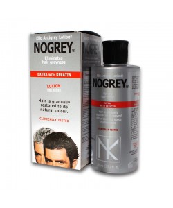 Оригинальный восстановитель цвета волос с кератином Nogrey Natural Extra Anti-Gray Lotion 200 ml