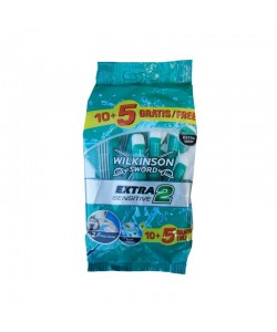 Станки для гоління одноразові Wilkinson extra 2 sensitive 15 шт