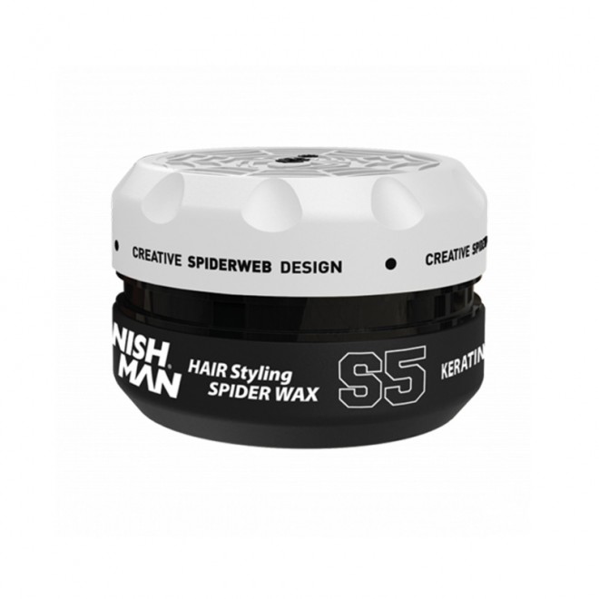 Віск для стилізації волосся Nishman Hair Styling Wax S5 Spider Keratin 150 мл