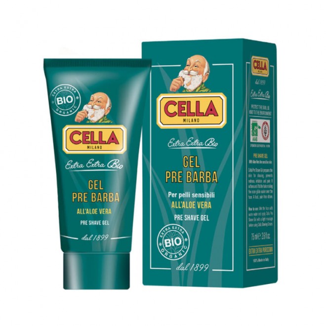 Гель перед голінням Cella Gel Pre Barba Aloe Vera 75 мл