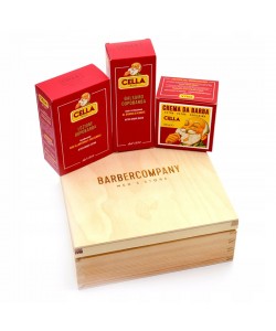 Набор для бритья Cella Milano красная линейка