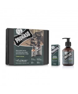 Набор для бороды Proraso Duo Pack Oil + Shampoo Cypress & Vetyver