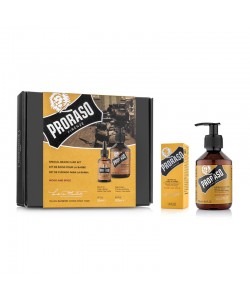 Набор для бороды Proraso Duo Pack Oil + Shampoo Wood & Spice