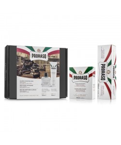 Набор для бритья Proraso Duo Pack Tube + Balm Sensitive
