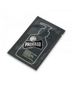 Тестер шампуня для бороды Proraso Cypress and Vetyver Beard Shampoo 4 мл