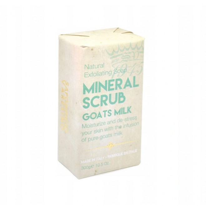 Мило туалетне Saponificio Varesino Goats Milk Scrub Natural Soap 300 г