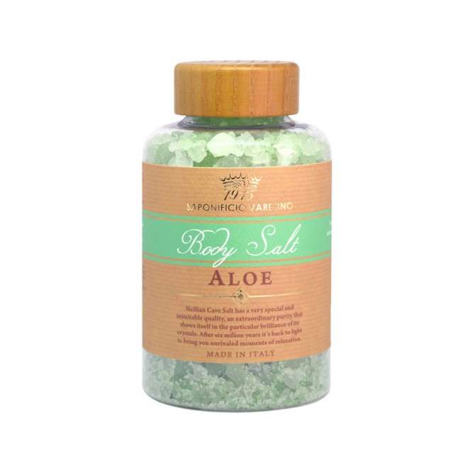 Сіль для ванни Saponificio Varesino Body Salt Aloe 500 г