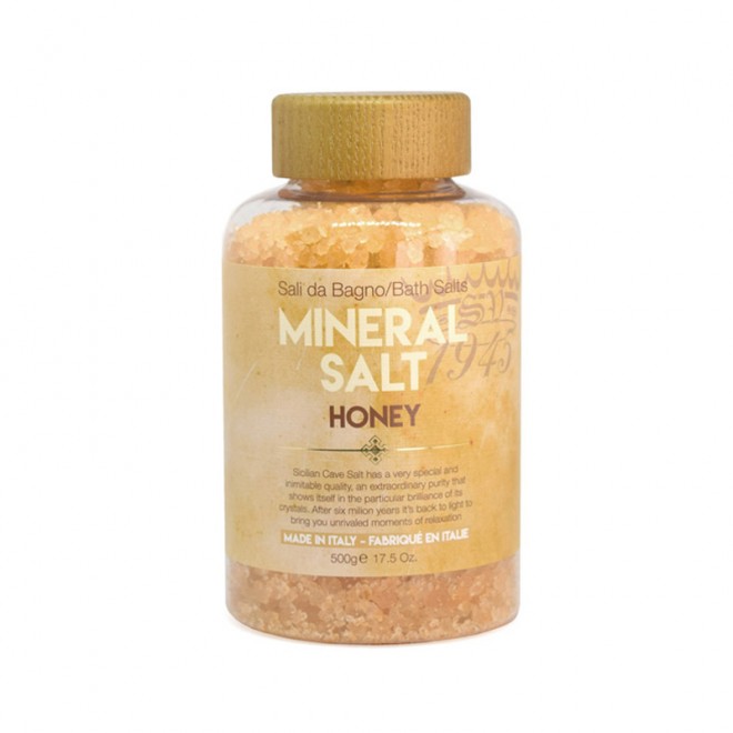 Сіль для ванни Saponificio Varesino Mineral Salt Honey 500 г