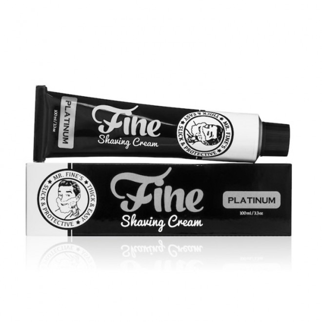 Крем для гоління Fine Platinum Shaving Cream 100 г