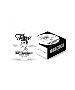 Мыло для бритья Fine Classic Shaving Soap - Platinum - NEW Formula 150 мл