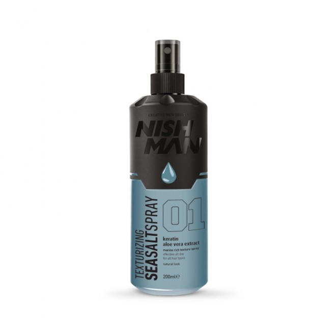 Соляний спрей для стилізації волосся Nishman Texturizing Sea Salt Spray 200 мл