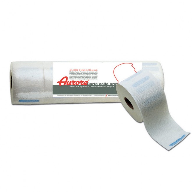 Бумажные воротнички для стрижки Aurore Disposable Strips 5x100 шт