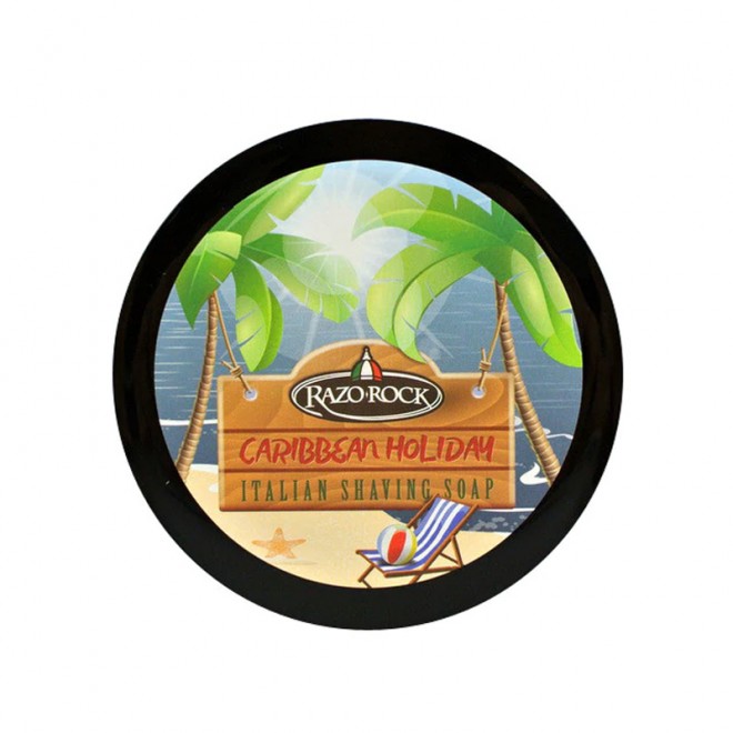 Мило для гоління RazoRock Caribbean Holiday Shaving Soap 150 мл