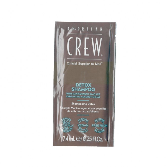 Тестер шампуню для волосся American Crew Detox Shampoo 7.4 мл
