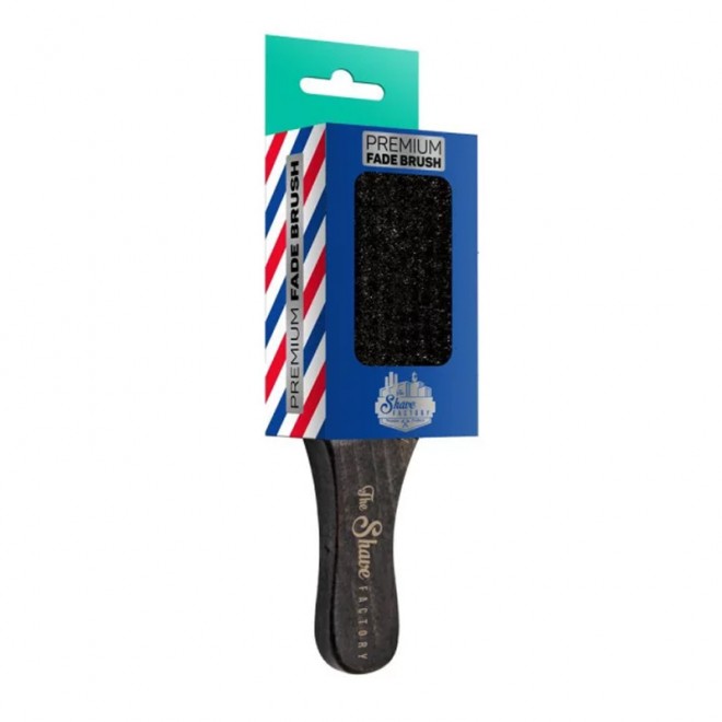 Щетка для фейда Shave Factory Premium Fade Brush Black