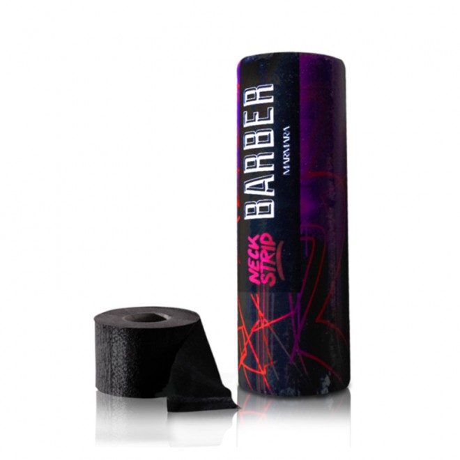 Бумажные воротнички для стрижки Marmara Barber NECK STRIPS Black 5*100 шт