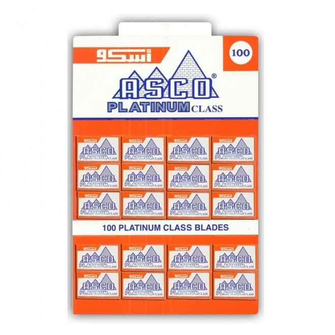 Леза ASCO Platinum 100 шт