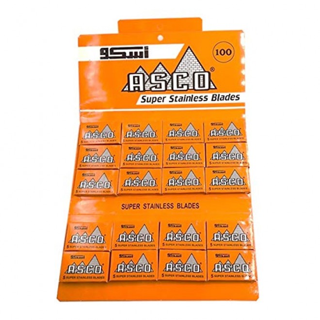 Леза ASCO Super Stainless Blades 100 шт