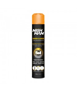 Гигиенический спрей для инструментов 5в1 Nishman Shaver Cleaner 400 мл
