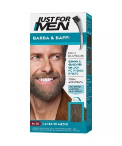 Краска-камуфляж для бороды Just For Men Beard Color Medium Brown M-35