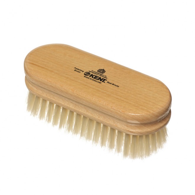 Щітка для чистки взуття Kent Shoe Shine Brush White