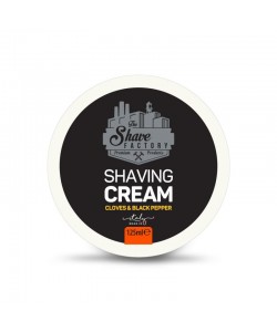 Крем для бритья The Shave Factory Cloves & Black Pepper Shaving Cream 125 мл