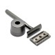 Станок для гоління Т-подібний з підставкою Shlyuz F-16 Gunmetal DE Safety Razor With Stand