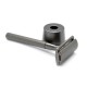 Станок для гоління Т-подібний з підставкою Shlyuz F-16 Gunmetal DE Safety Razor With Stand