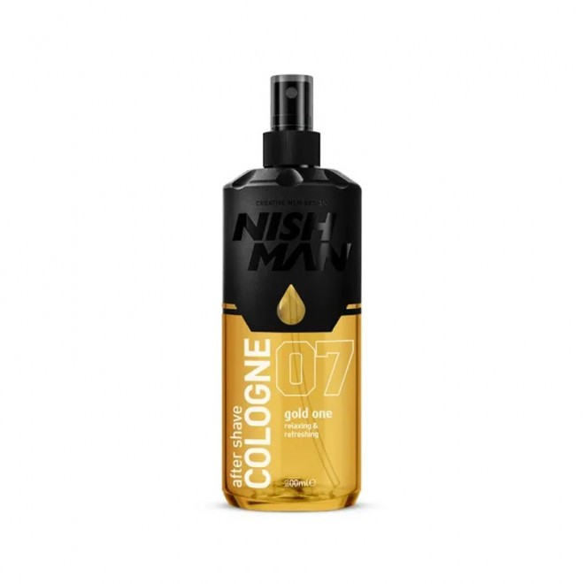 Одеколон після гоління Nishman Gold One Cologne No.7 200 мл