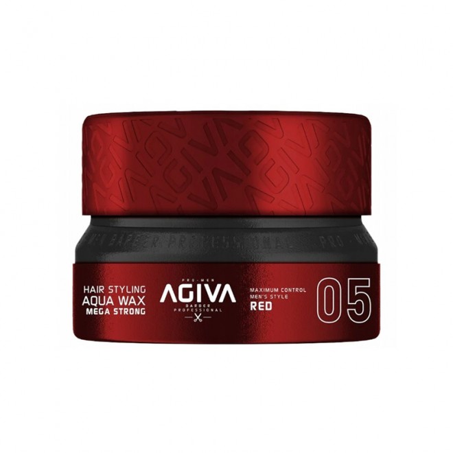 Воск для стилизации волос Agiva Aqua Wax Mega Strong 05 Red 155 мл