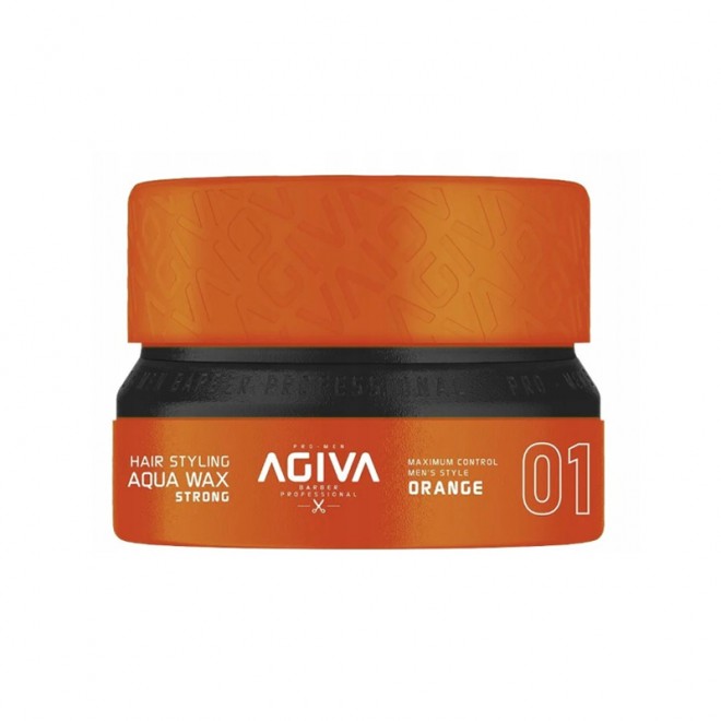 Воск для стилизации волос Agiva Aqua Wax Strong 01 Orange 155 мл