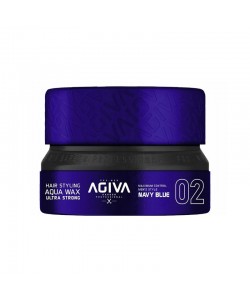 Воск для стилизации волос Agiva Aqua Wax Ultra Strong 02 Navy Blue 155 мл