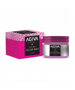 Воск для окрашивания волос Agiva Styling Color Wax Pink 120 мл