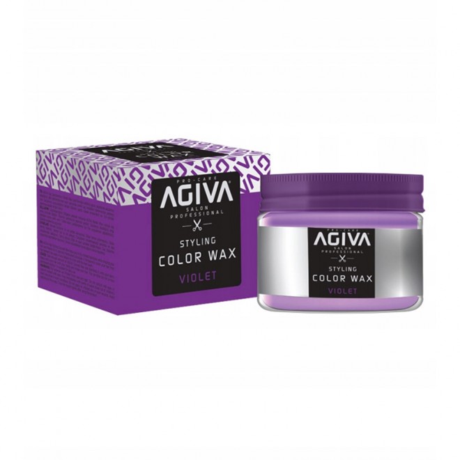 Воск для окрашивания волос Agiva Styling Color Wax Violet 120 мл